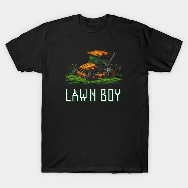 Lawn Boy Tractor T-Shirt by Hops